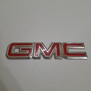 GMC Emblem 7" Inch Yukon Sierra Chrome Tailgate Front Rear Logo Nameplate